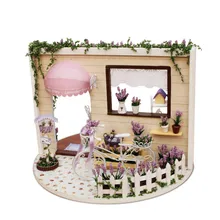 Sylvanian Families Mini Dollhouse Sky Garden Lavender Mono DIY Music Box Toys for Girls Birthday Gifts Juguetes Brinquedos