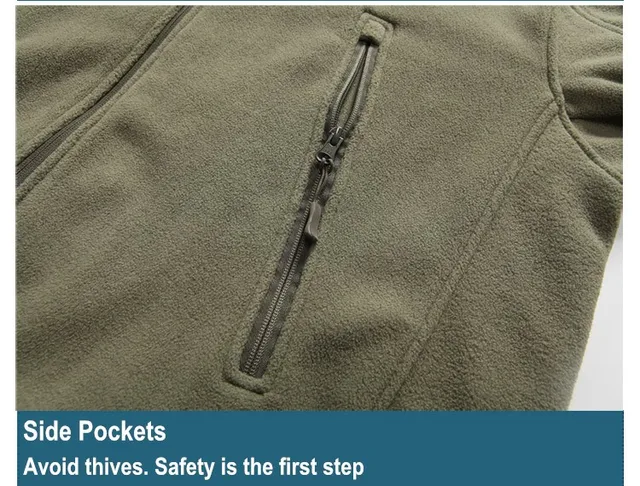 Outdoor Tactical TAD fleece polar Jacket Men Military Sports suit Camping Hunting Jackets Thermal Coats Clothes Shark Skin Patch