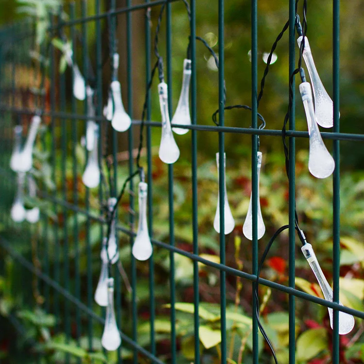 Waterproof Solar Panel LED Garland Light (5)