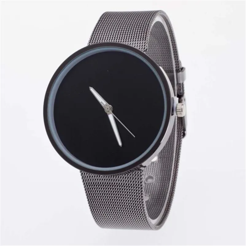 

Superior New Mens Womens Unisex Metal Mesh Band Fashion Quartz Wrist Watch