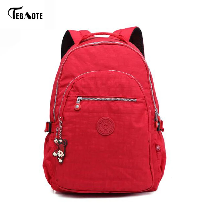 

Tegaote High school/College Students school bags laptop backpack Waterproof Kiple School Backpack for Teenage Girl Women Bagpack