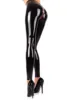 Latex Leggings 3D Hips Cut Crotch Zip Latex Women Skinny TROUSERS ► Photo 3/3