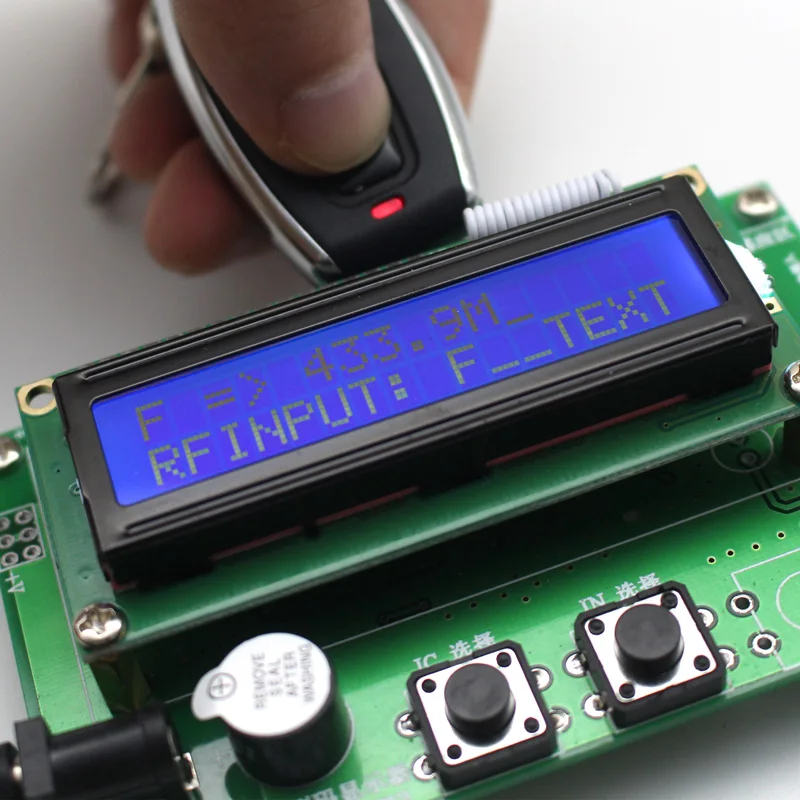DC 12V измеритель частоты с дистанционным управлением тестер кода для