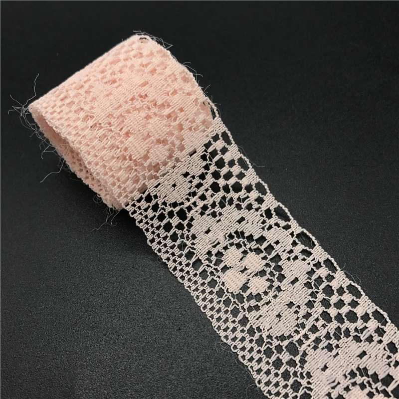 Lace Ribbon 10yards/lot 35mm Bilateral Handicrafts Embroidered Trim Decorations DIY Sewing Fabric lace ribbon lace sewing supplies lace sewing accessories lace decoration lace accessories lace garment accessories lace fabric