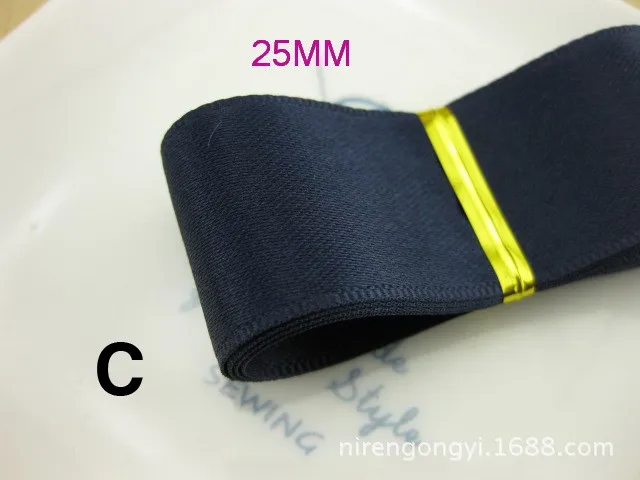New 25mm Matte Riband Double Face satin ribbons DIY hair accessories bowknot materials Polyester Ribbons 5Mlot_15