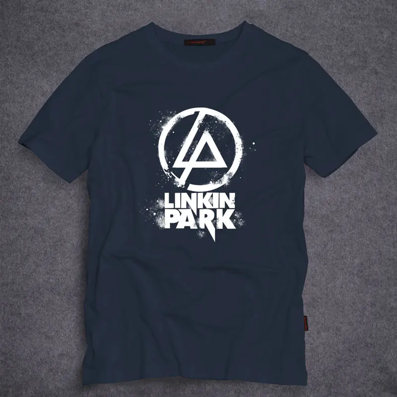 Rock Band Linkin Park Mens T Shirt 100 Cotton Summer Short Sleeve Tees