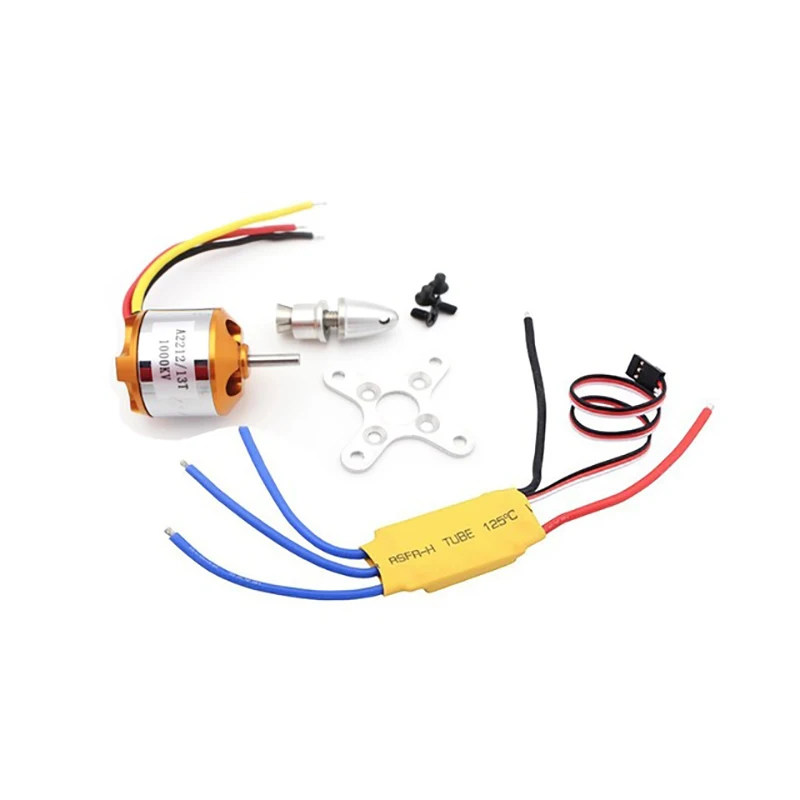 Таро 2212 двигатели 13T A2212 1000KV бесщеточный двигатель 30A ESC комбинированный для