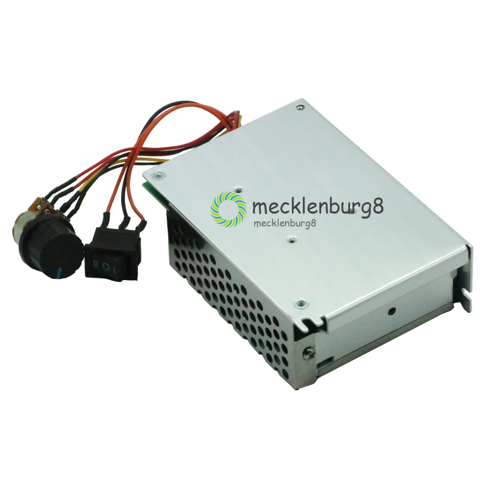 Контроллер скорости двигателя 10 50 А постоянного тока PWM 12 В 24 36 48 переключатель