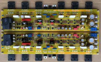 

GZLOZONE One pair Pure Class A Amp board base KRELL KSA50 50W*2 (MJL4281/MJL4302) L3-59