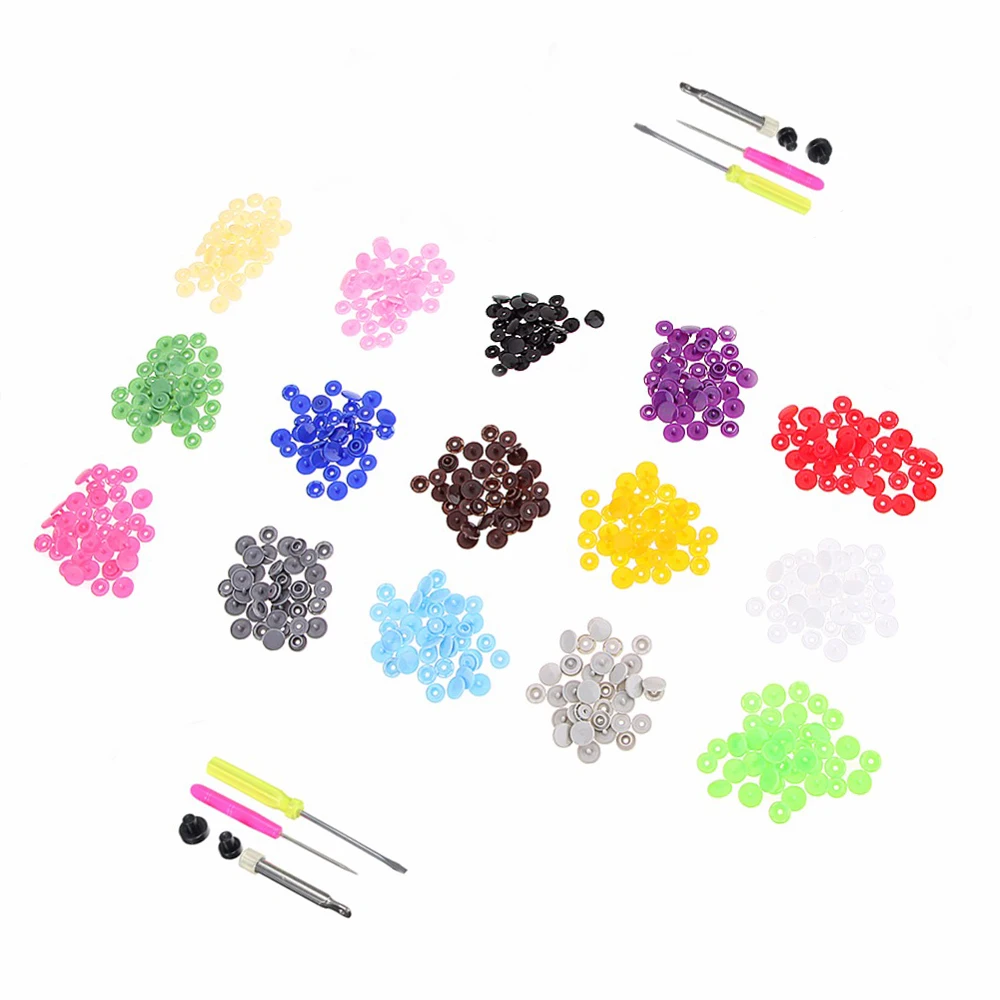 

Fastener Snap 3D Pliers KAM Button+150Pcs T5 Plastic Resin Press Stud Cloth Metal Press Pliers Tools for Snap DIY T3 / T5 / T8