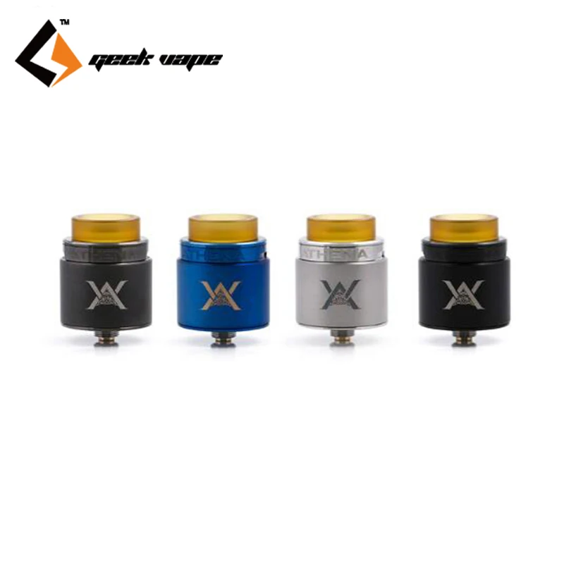 

Original Geekvape Athena squonk RDA Top Airflow Leakproof Dual Postless Build Deck fit 510 810 Dri tip for Squonk Mechanical MOD