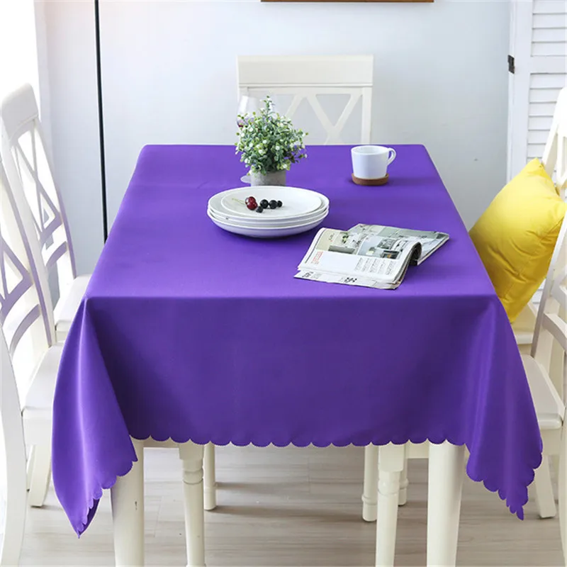 

2019 new style high quality home tablecloth hotel tablecloth solid color tablecloth Z71