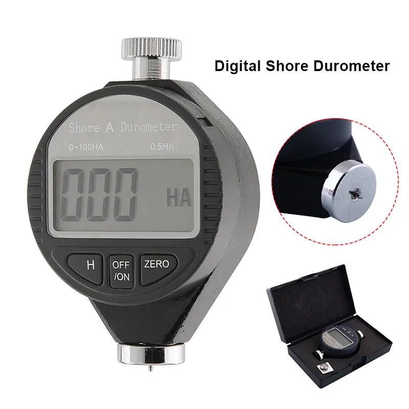 

New 1PCS Digital Tire Durometer,Hardness Tester Hardness Rubber Type A/C/D