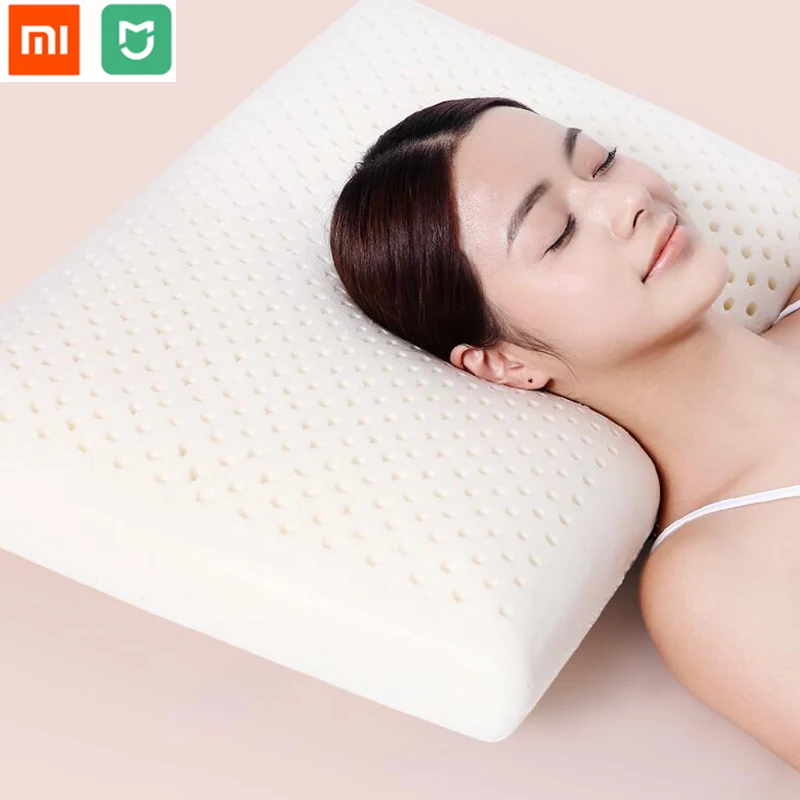  Original Xiaomi Pillow 8H Natural Latex Z1 Healthcare Good Sleeping With Pillowcase Best Environmen