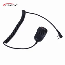 Walkie Talkie 1PC Remote Speaker Microphone for BAOFENG UV-5R BF-888S UV-B5 KENWOOD TH-F9 TH-F5 TK-3207 TK-3107 Radio