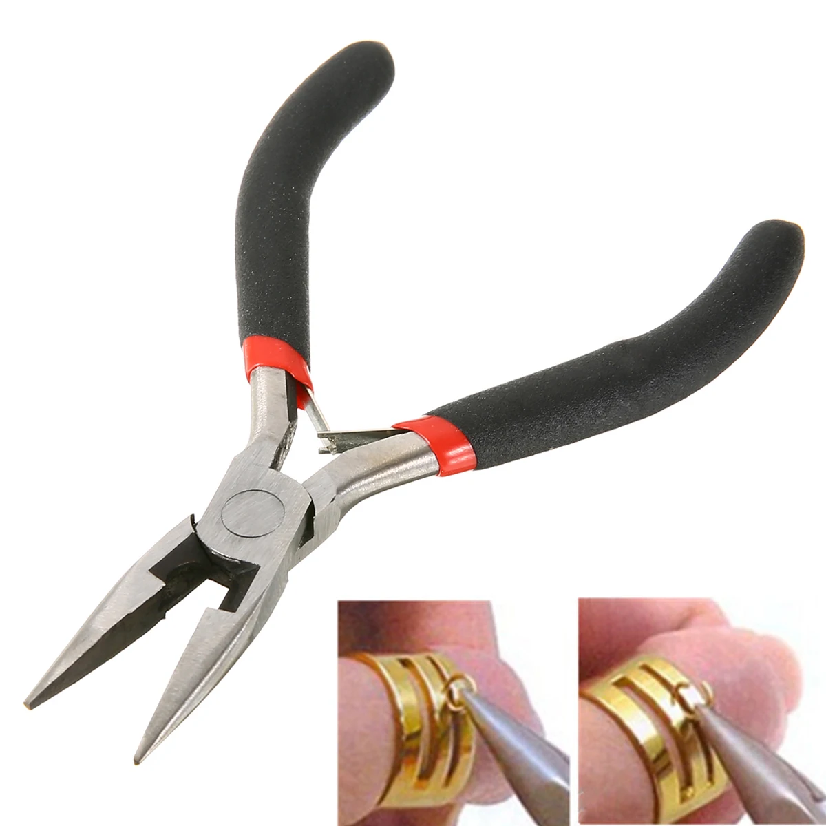 Mini Needle Nose Plier Kit Making Beading Jewellery Pliers DIY Needle Making Toolsin Pliers