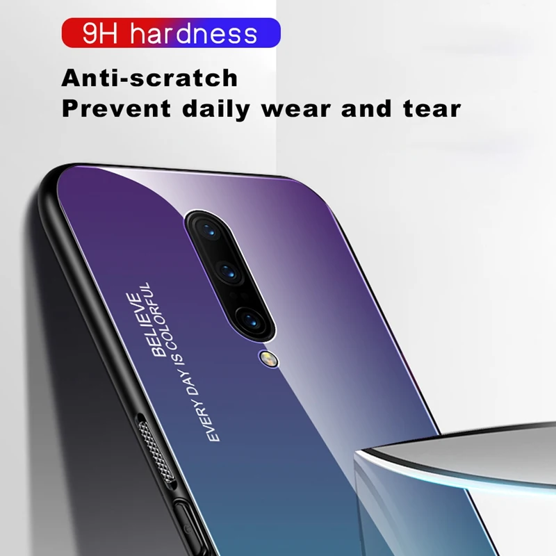 Роскошный стеклянный чехол для Oneplus 8 Pro 7t 7 Nord N10 5g N100 8pro 7pro Оригинальный One Plus