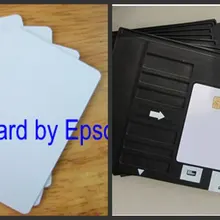 Двойной двухсторонняя струйная печать печати пустой белый ПВХ ID карты 230 шт.+ лоток для карт 2 шт