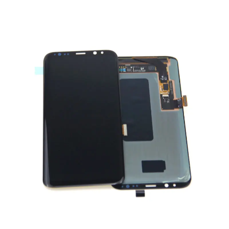 s8plus Black lcd S8 PLUS lcd Для samsung Galaxy S8 G950F и S8 PLUS lcd G955F G955 сенсорный экран цифровой инструмент с затененным lcd+ инструмент - Цвет: s8plus Black lcd