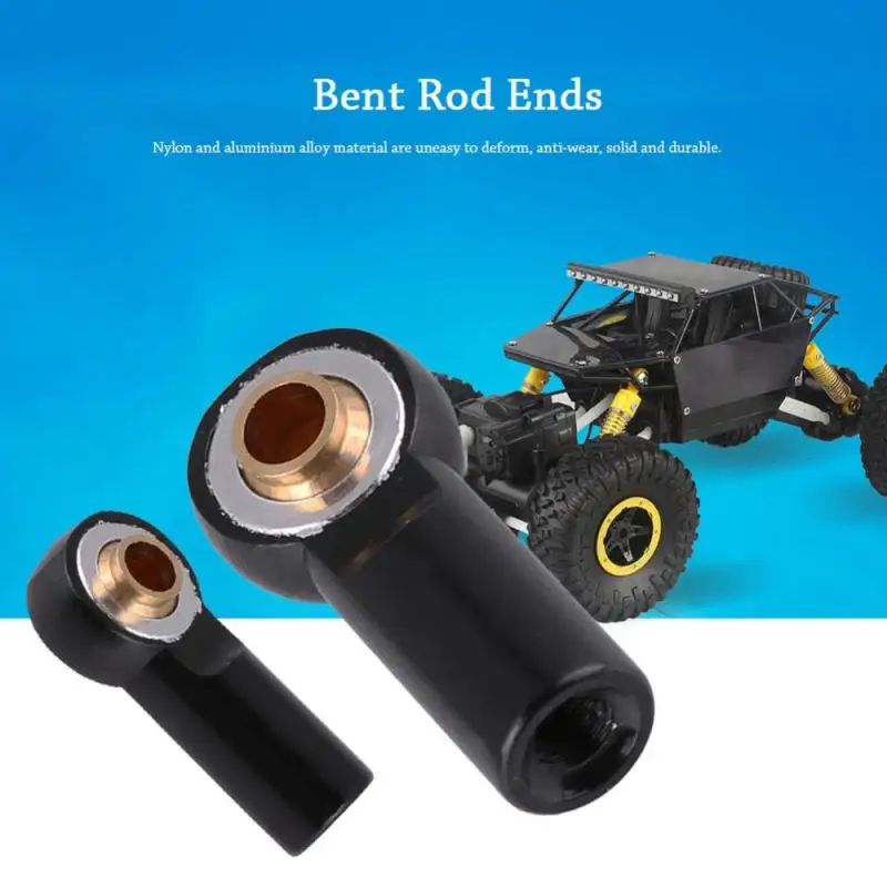 Bent Rod Ends M3 Nylon Aluminium Alloy Bent Rod Ends for 1/10 RC