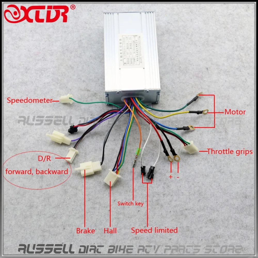 BM1418ZXF 48V 750W бесколлекторный мотор с дроссельная заслонка педали Электрический велосипед комплект трехколесный велосипед DIY E-трицикл E-велорикша Go kart ATV