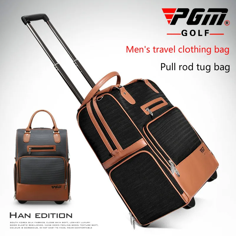 

PGM PGM golf clothes bag men nylon bag large capacity golf pull rod bag