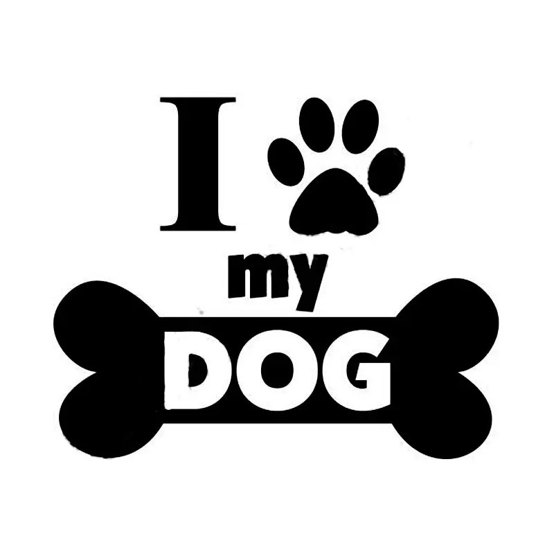 122 45 De Réduction13 Cm 109 Cm Voiture Style Chien Os Voiture Autocollants Dessin Animé Griffes Mode Accessoires C5 0060 In Autocollants De
