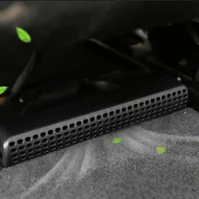 2 шт./лот для peugeot 3008 5008 II под сиденьем пол задний нагреватель переменного тока воздуховод кондиционера вентиляционные крышки гриль выходные накладки