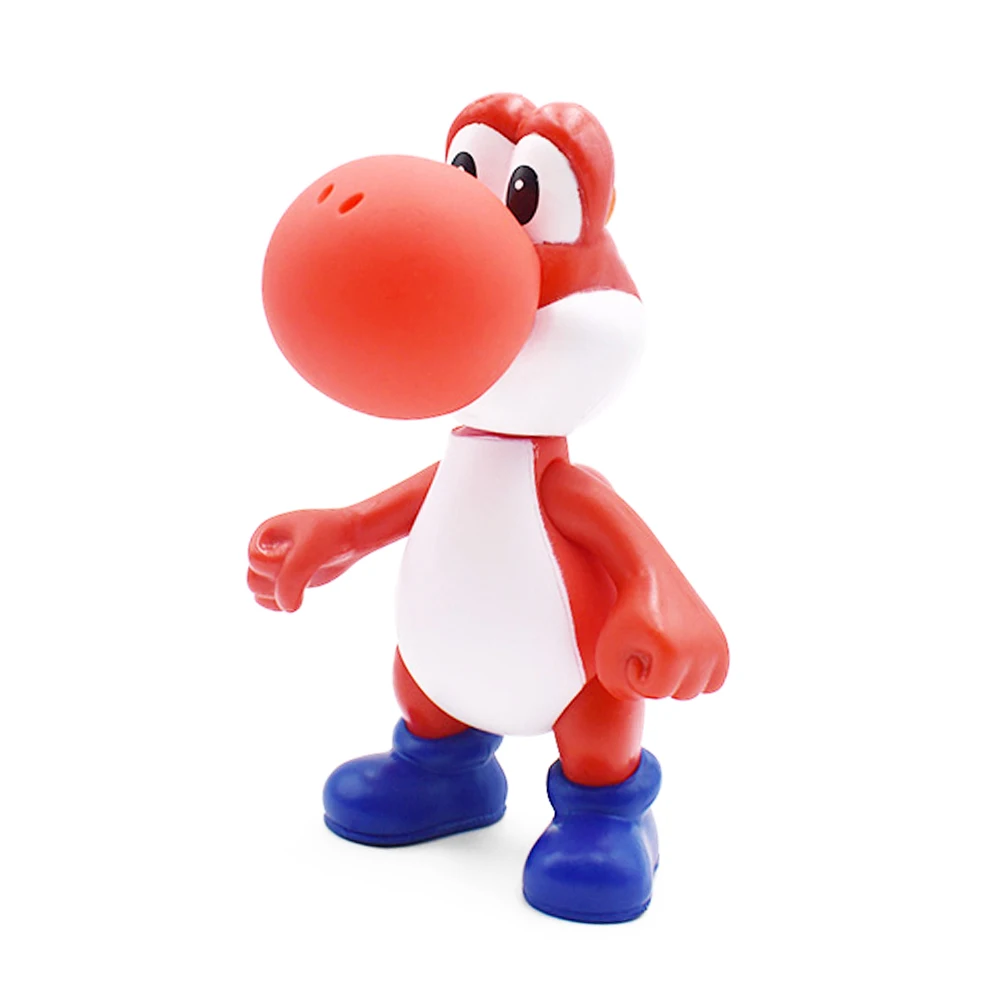 W 8-15 см Фигурки "Супер Марио" игрушки Super Mario Bros Bowser Luigi Koopa Yoshi Mario Maker Odyssey ПВХ фигурка модель игрушки куклы - Цвет: W