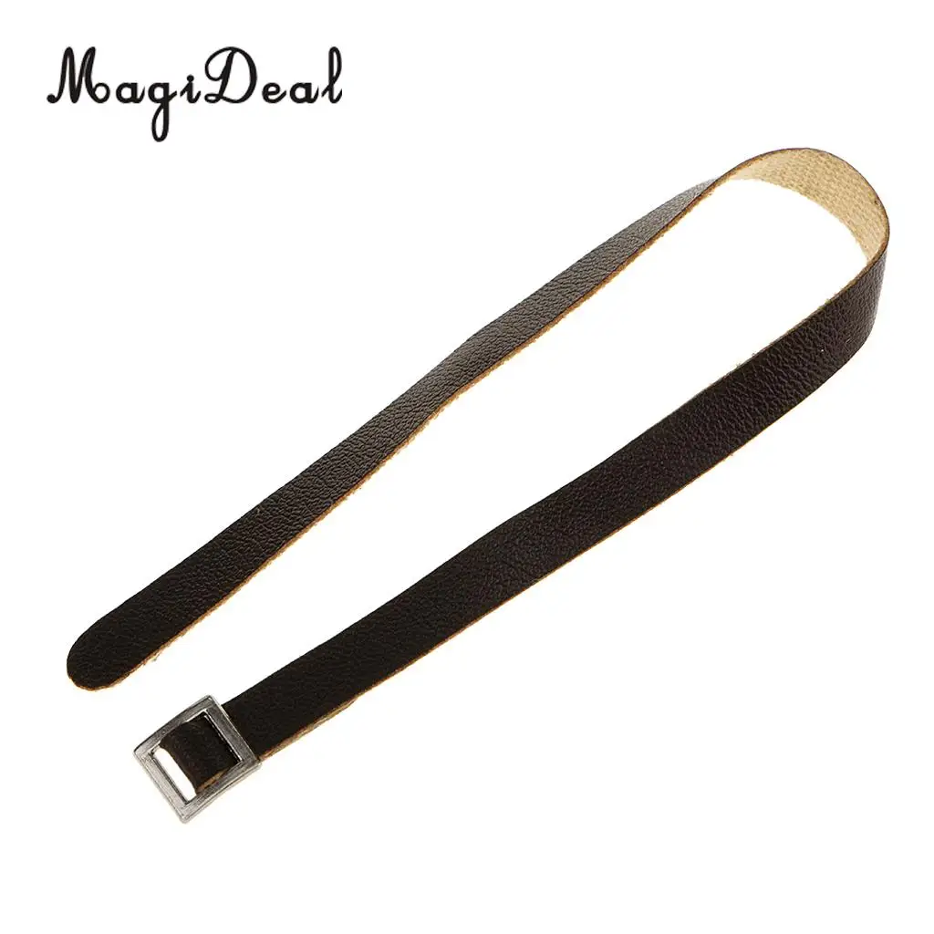 1Pc 1/6 Scale Brown PU Leather Waist Belt Fit for 12 Inch Male Figure Body Hot Toys Dolls Fashion Acc