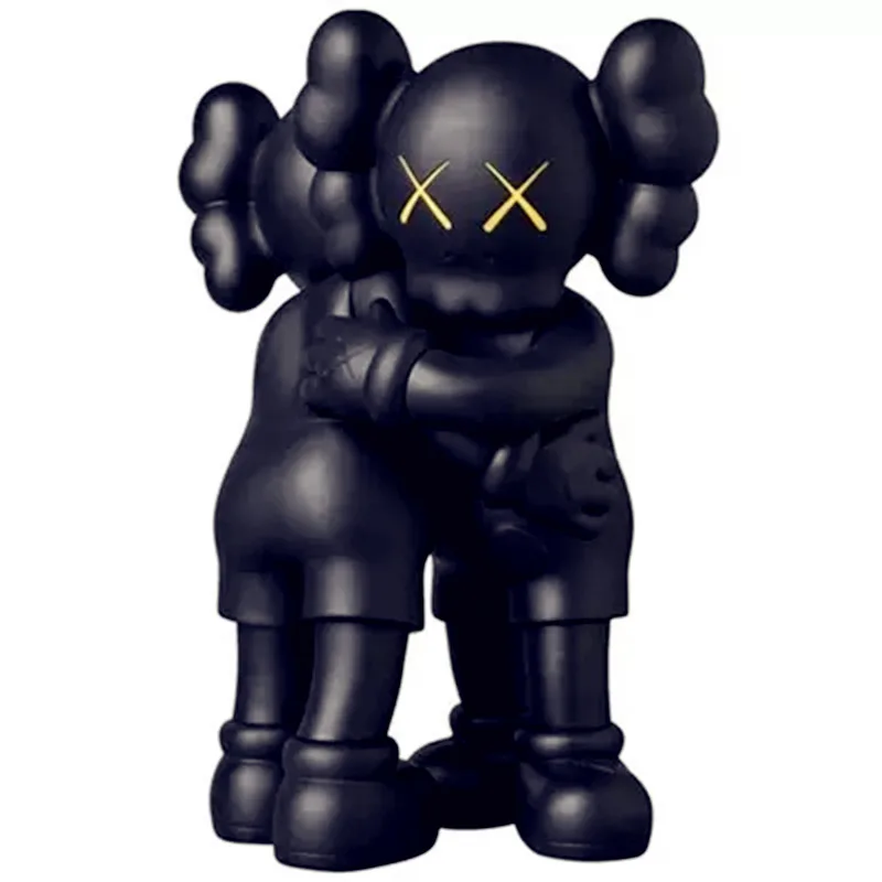 

Medicom Toy kaws togerher doll hug doll kaws Original Fake Plastic Action Figures Kids Toys Fashion Gifts with box