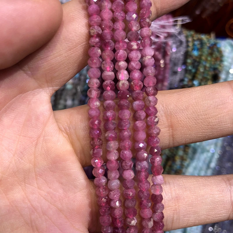 7 Inches Jewelry Making 1 Strand Pink Tourmaline Briolettes 16mmx13mm-17mmx13mm Arrow Shape Side drilled Beads Shaded Beads SPB481