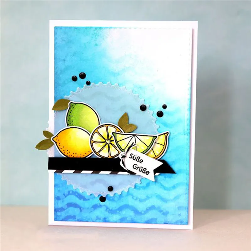 

InLoveArts Fruit Mental Dies Metal Cuttg Dies for Scrapbookg 2019 New Cuttg Dies DIY Album Card Makg Decor Paper Craft