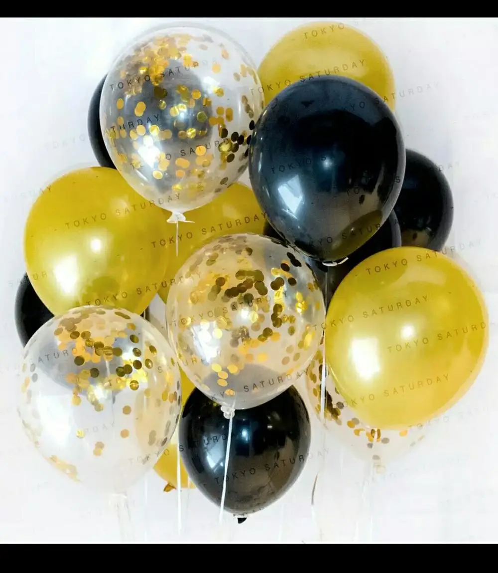 15 шт./лот красочные конфетти мраморные шары реквизит для детские украшения для вечеринки свадьба поставок шарики на день рождения - Цвет: Флуоресцентный желтый