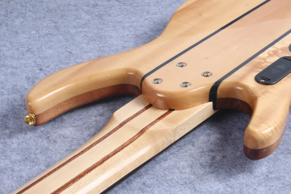 6 струн Smith bass custom KSG 9 В батарея пикапы 5 шт. Шея Бесплатная доставка бас все золотые