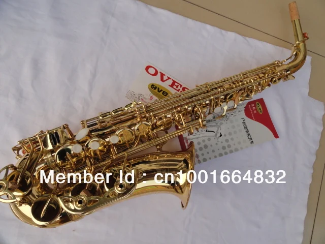 Wholesale Oves High quality alto saxophone yanagisawa type surface strengthening gold plated instruments