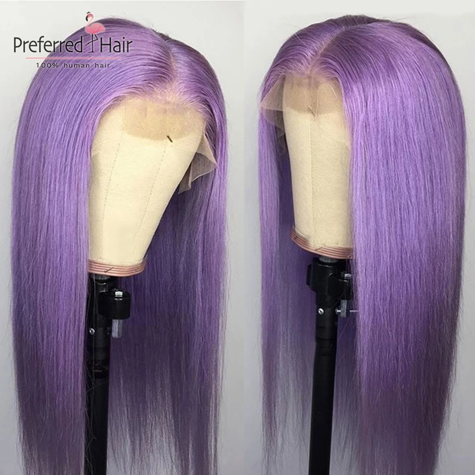

Preferred Red Human Hair Wig With Baby Hair 13x6 Lace Front Wig Brazilian Remy Hair Preplucked Transparent Lace wigs For Women