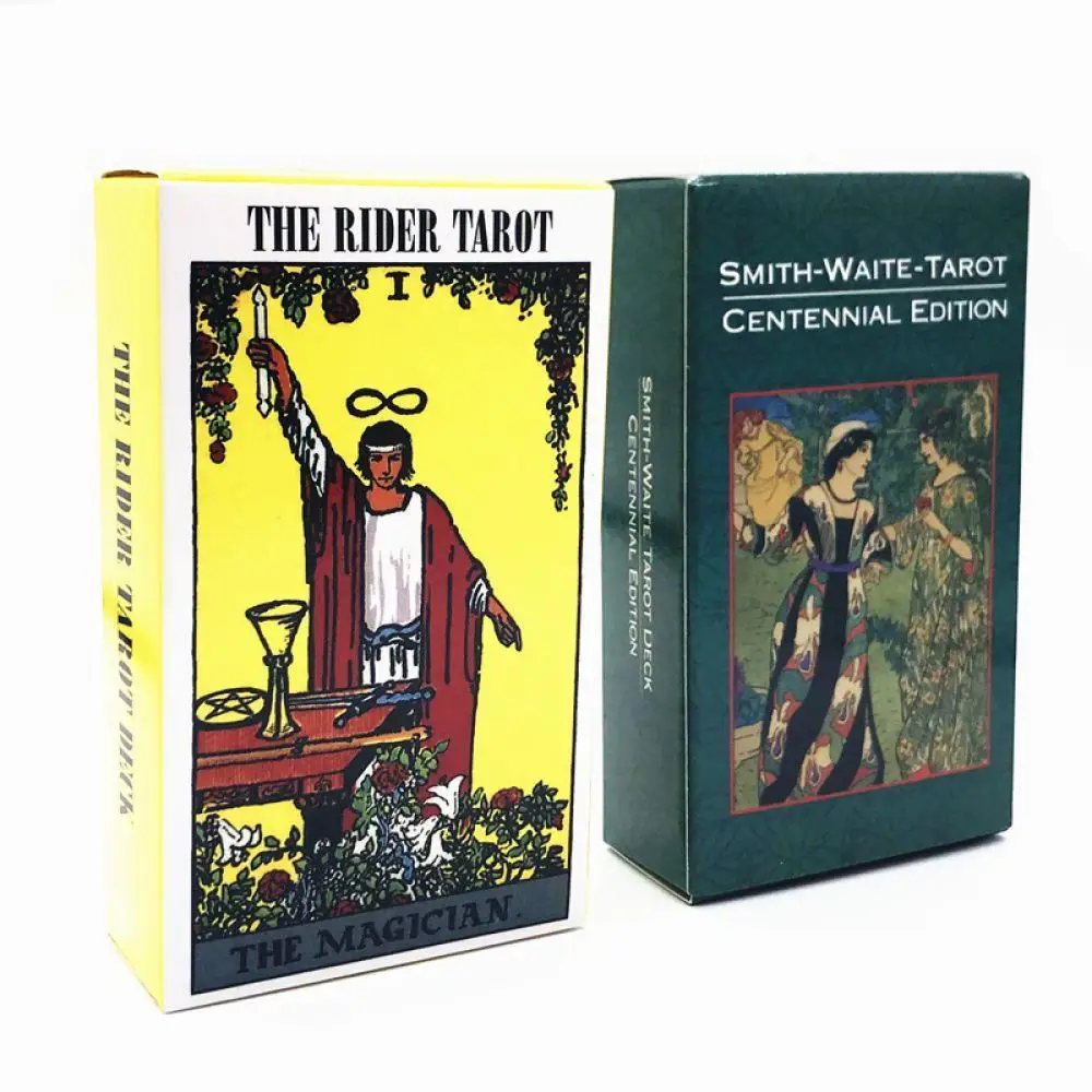 Игральная колода Tarot Edition Centenary Waite доска Tarot 78 Rider-waite игра PCS английская доска Rider полная карточная игра 2018 Tarot