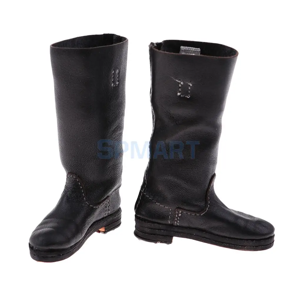 MagiDeal 1/6 Scale Men's PVC Boots Shoes for 12 Inch Male Action Figure Soldier Body Clothing Accessories Toys 4Kinds