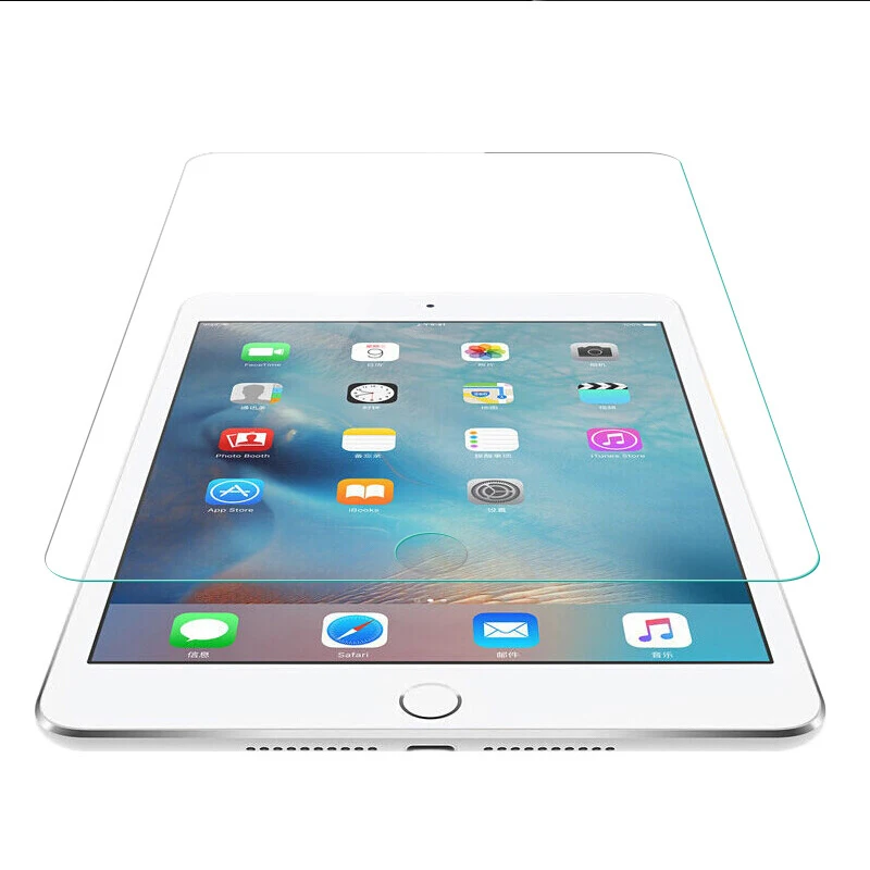 HD Tablet Tempered Glass For iPad Air 1 2 Safety Glass For iPad Air 2 Mini 1 2 3 9.7inch Screen Protector Protective Glass Film