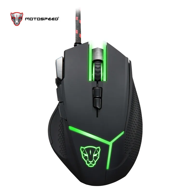 Motospeed V18 Проводная Мышь 7 Кнопка точек на дюйм 4000 Точек 8 категории прочности