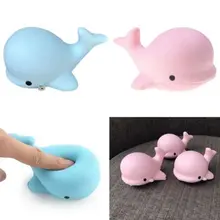 New Fashion Mochi Squishy Dolphin Healing Toy Kawaii Squeeze Abreact Fun Joke Gift Mini Toys for Children Rising Funny Toy