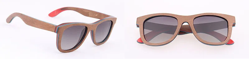 Коричневые деревянные солнцезащитные очки для скейтборда, женские ретро солнцезащитные очки, мужские роскошные брендовые поляризованные винтажные деревянные очки, Брендовые очки