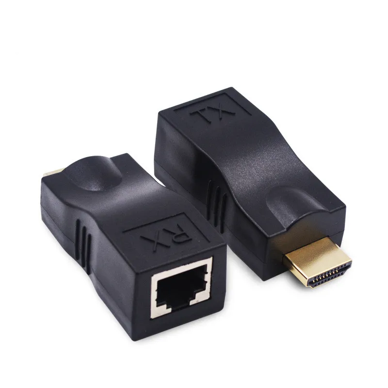 1 Pair 1080P 3D HDMI Extender to RJ45 Over Cat 5e/6 Network LAN 1 Pair 1080P 3D HDMI Extender to RJ45 Over Cat 5e/6 Network LAN