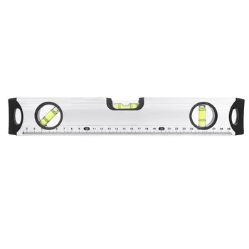 

300mm Spirit Level Ruler High precision Ruler Lever Bubbles Rustproof Horizontal Ruler Engineering Angle Measurement Ruler