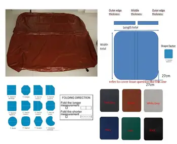 

Swim pool hot tub spa cover leather skin replacement Any size Any Shape can be customized as requested cover leather size