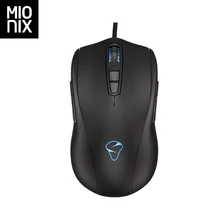 Mionix Avior dpi 8200 Лазерная симметричная RGB игровая мышь Phantom color игровая мышь проводная мышь