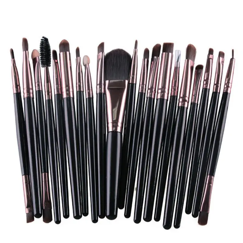 

Pro Makeup 20pcs Brush Set Powder Foundation Eyeshadow Eyeliner Lip Make Up Brushes Tool WY5 V2