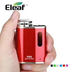 100% Оригинальный Eleaf iStick Pico Baby 1050 мАч встроенный аккумулятор с безопасным замком для пожарной кнопки электронная сигарета, вейпинг мод