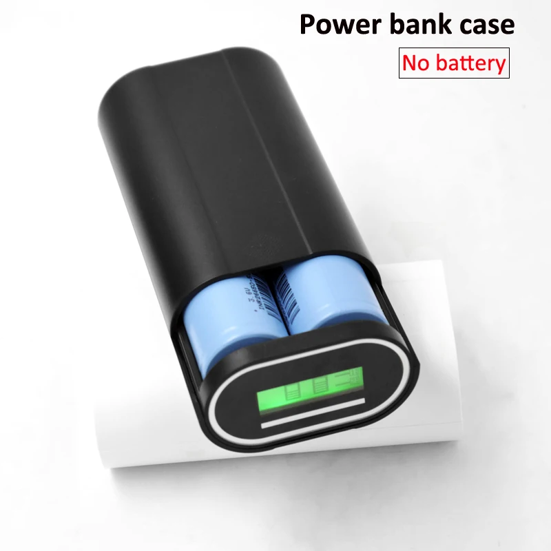 Hot sale 5V Dual USB 26650 Power Bank Battery Box Mobile Phone Charger